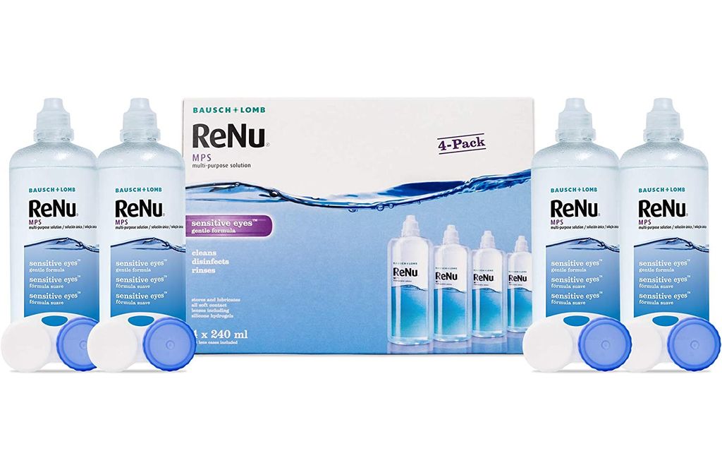 Renu Multi Purpose Contact Lens Solution 4 Pack Renu Multi Purpose contact lens solution 4 pack