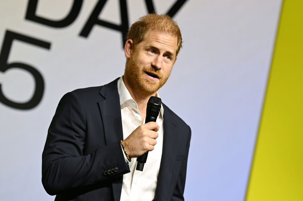 Prince Harry, Duke of Sussex at Project Healthy Minds' World Mental Health Day Festival 
