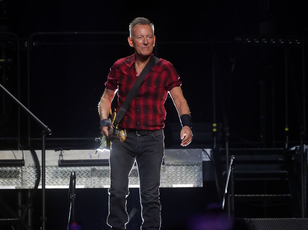 Bruce Springsteen performs at Footprint Center on March 19, 2024 in Phoenix, Arizona.