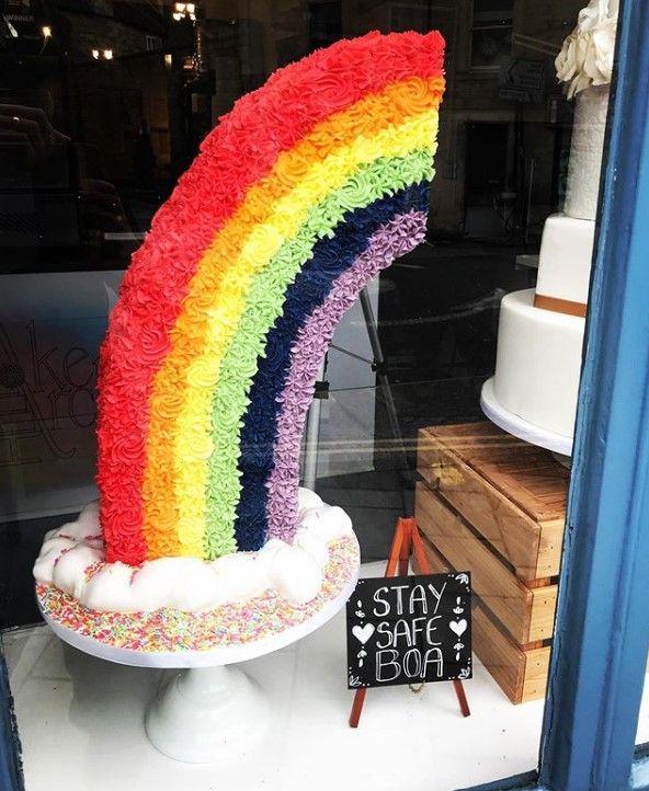 rainbow cake a