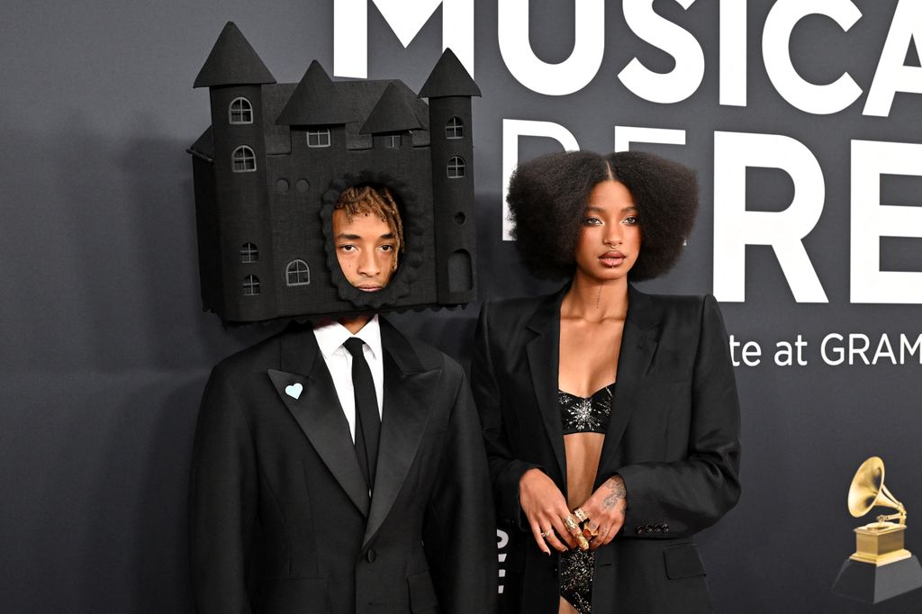 Jaden Smith and Willow Smith arrive for the 67th Annual Grammy Awards at the Crypto.com Arena in Los Angeles on February 2, 2025