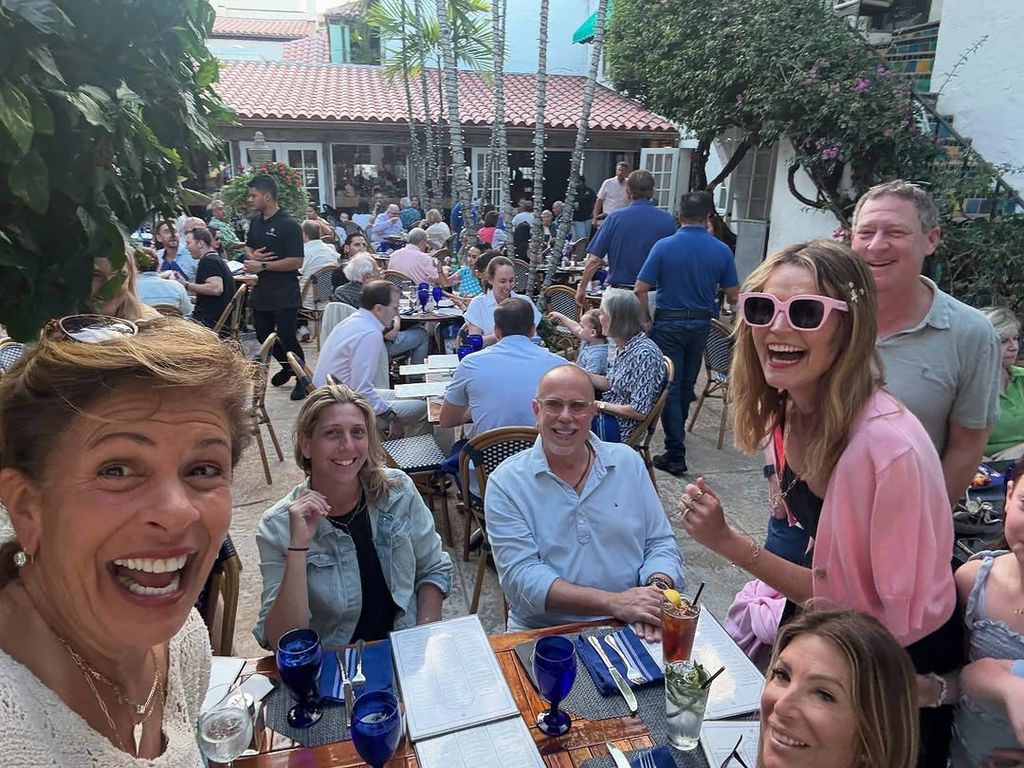 Savannah bumped into Hoda during her vacation