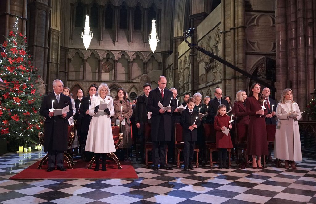 Royals at Kate Middleton's Christmas concert 2022