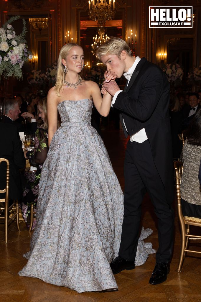 Olivia Meijer in Luisa Beccaria at Debutantes Ball