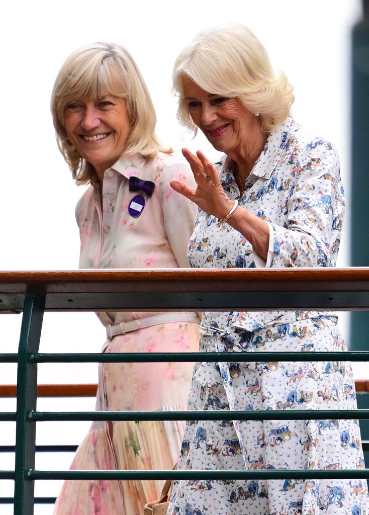 queen camilla at wimbledon