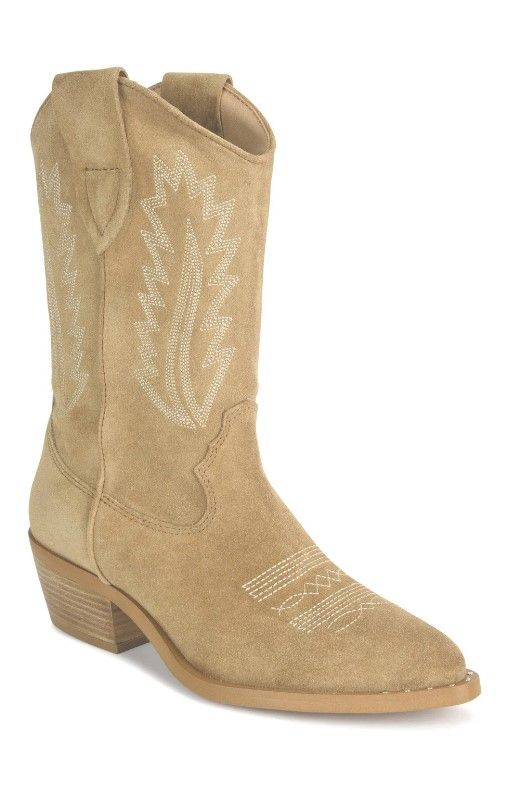 The House of Bruar - Ladies Embroidered Cowboy Boot