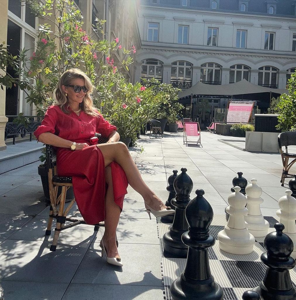 Helen Skelton in Paris