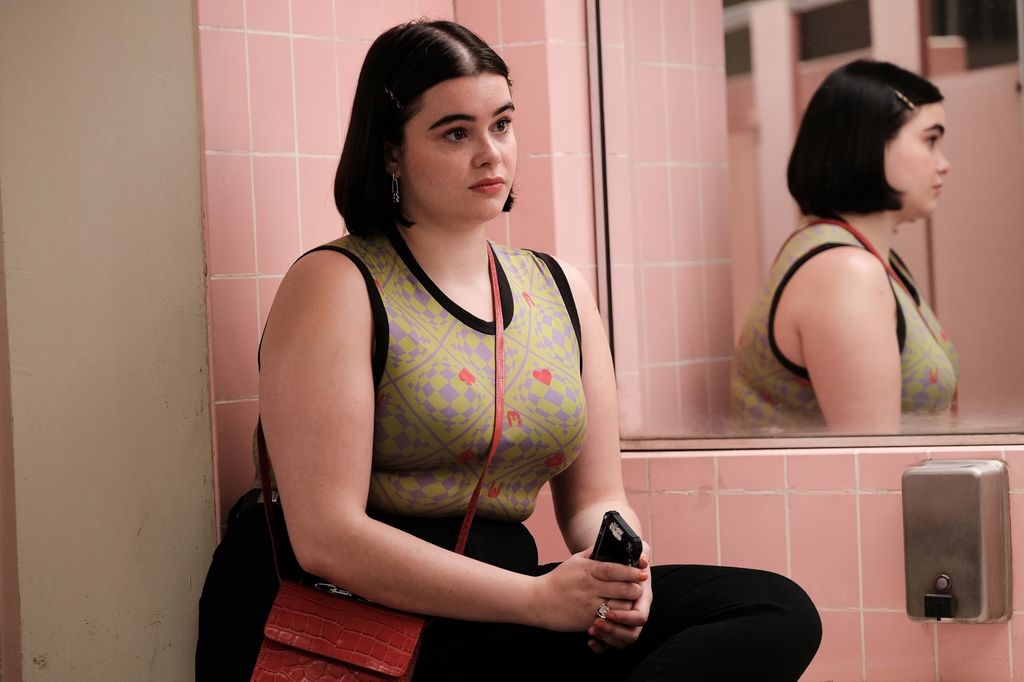 Barbie Ferreria as Kat Hernandez in a still from Euphoria