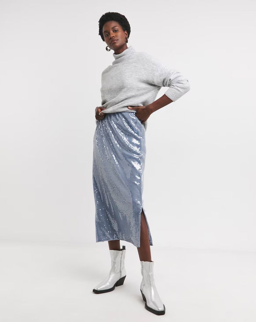 JD Williams Sequin Skirt