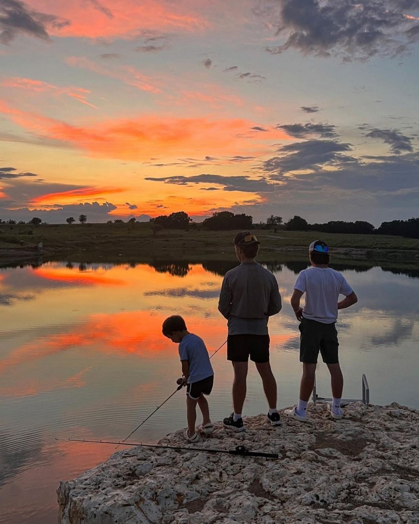 Photo shared by Joanna Gaines on Instagram June 2023 of her three sons