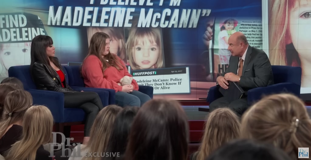 Maddie McCann Dr Phil grills Polish woman claiming to be missing girl