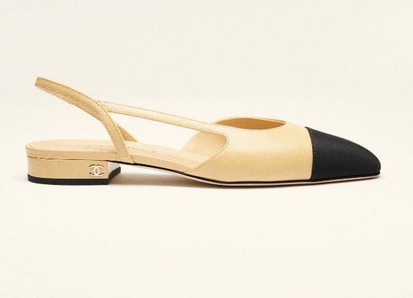 Chanel slingback shoes worn by Meghan Markle