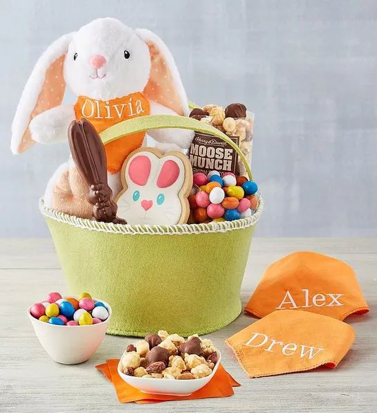 premade easter basket shipping to uk