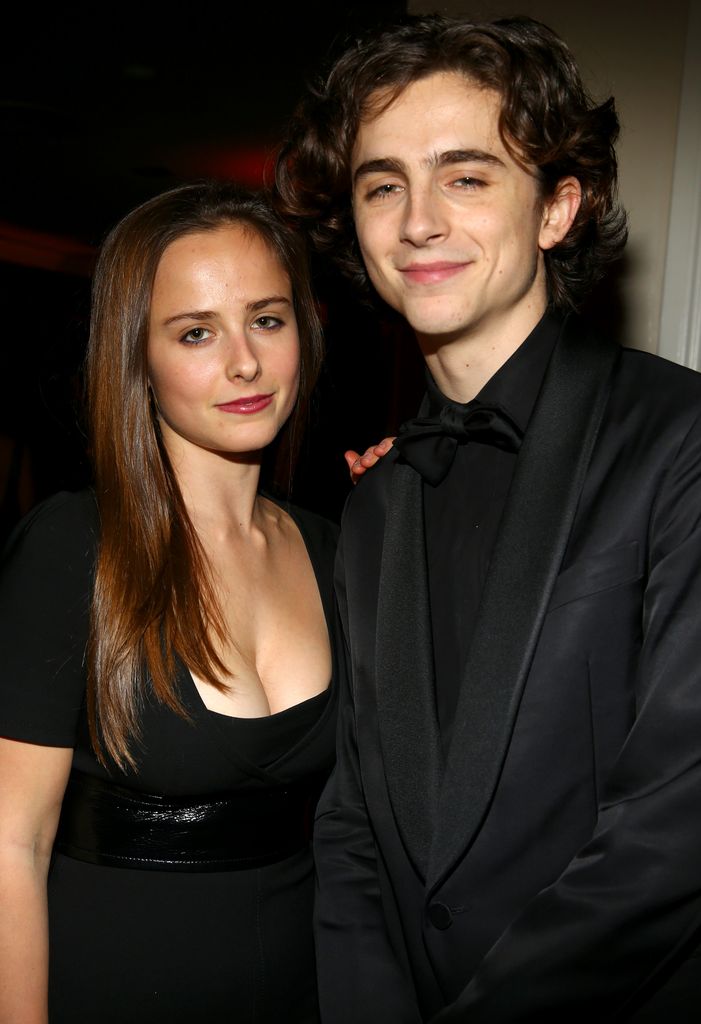 Timothі Challeet et sa sœur Pauline Chalamet 