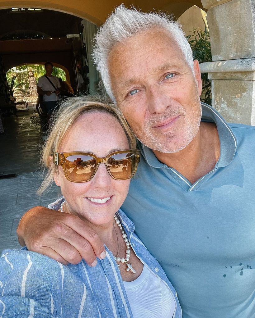 Shirlie and Martin Kemp take a selfie while on holiday