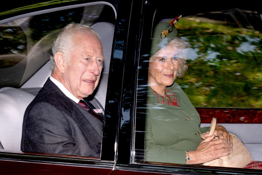 The King and Queen formed a united front to mark the sad anniversary of the late Queen's death