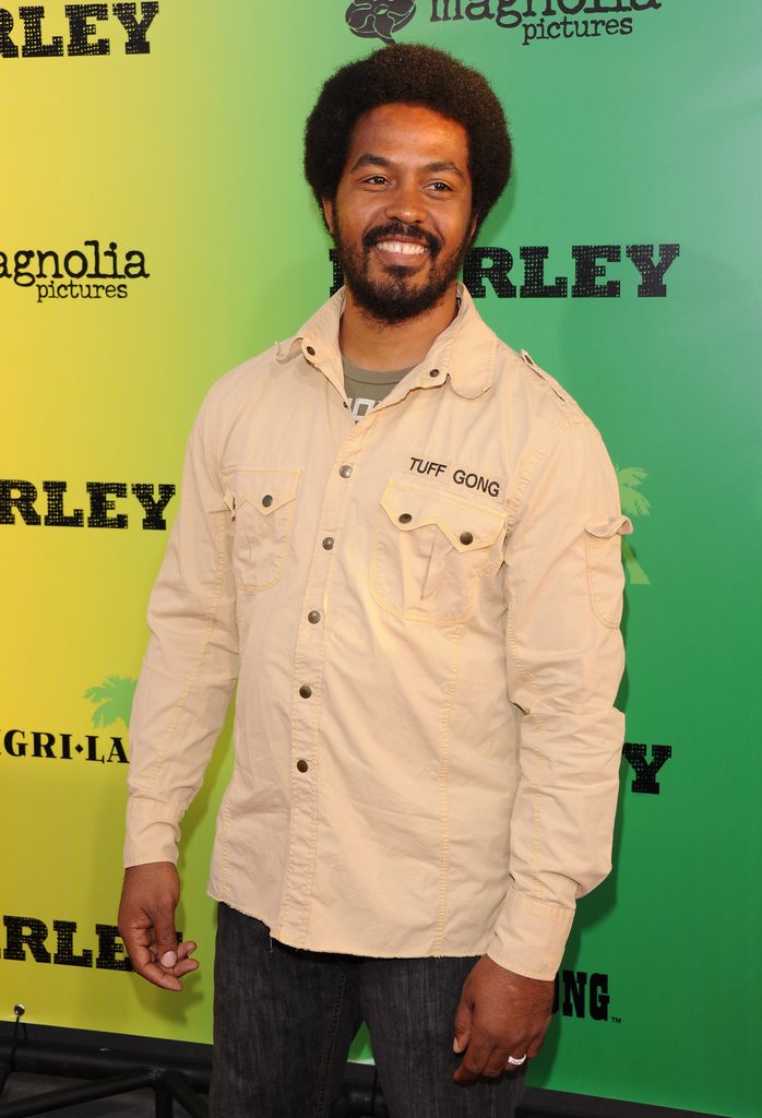 HOLLYWOOD, CA - APRIL 17: Robert Marley attends the Los Angeles premiere of "Marley" at ArcLight Cinemas Cinerama Dome on April 17, 2012 in Hollywood, California. (Photo by JB Lacroix/WireImage)