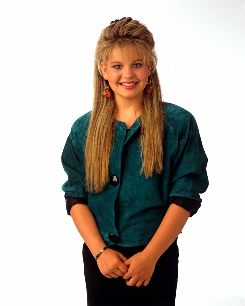 Candace Cameron as a teenager