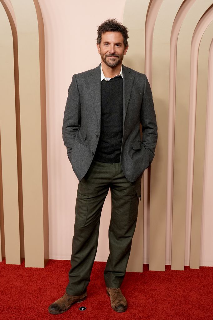 Bradley Cooper participa do 96º almoço dos indicados ao Oscar no The Beverly Hilton em 12 de fevereiro de 2024 em Beverly Hills, Califórnia.