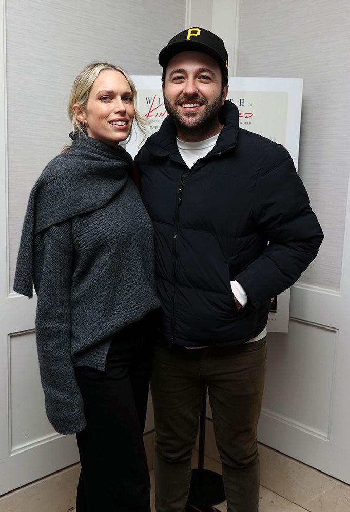 Erin Foster and Simon Tikhman at a screening of King Richard