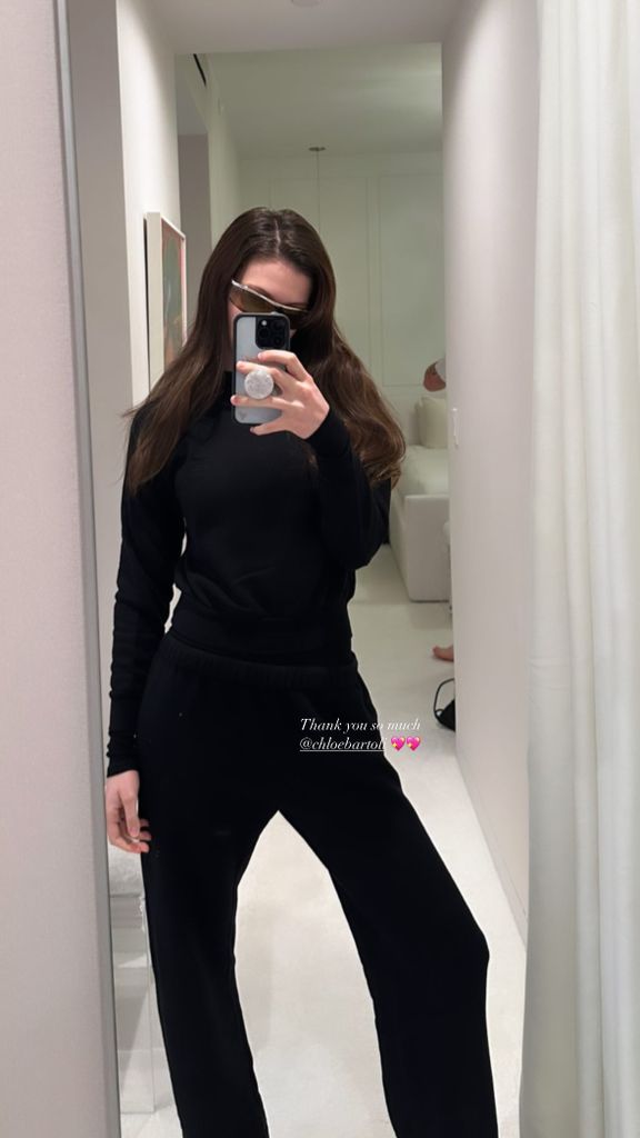 Nicola Peltz shared an outfit selfie yesterday wearing the brand