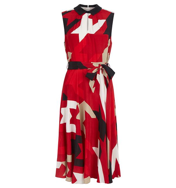 Christine Bleakley just wore a red printed dress from Kate Middleton’s ...