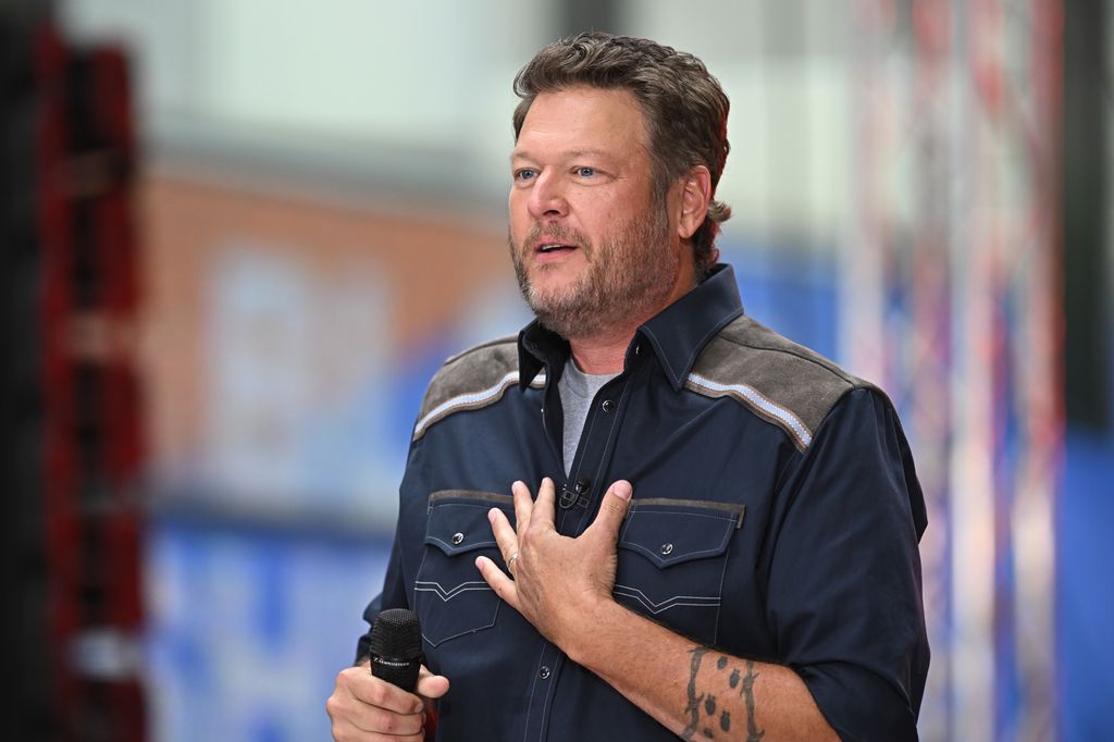 blake shelton on today show
