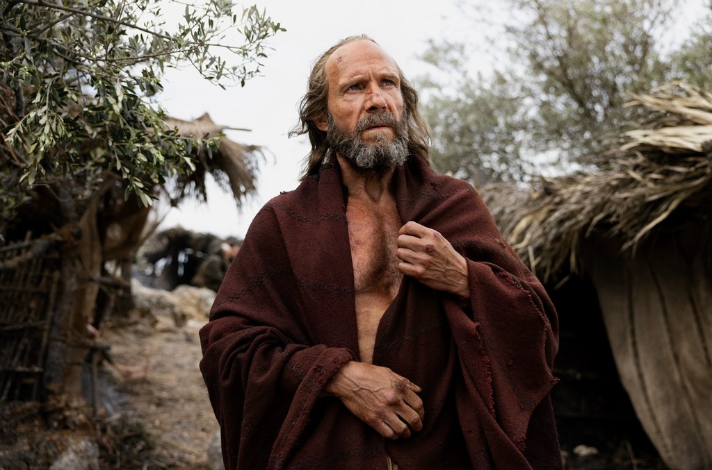 Ralph Fiennes as Odysseus in The Return