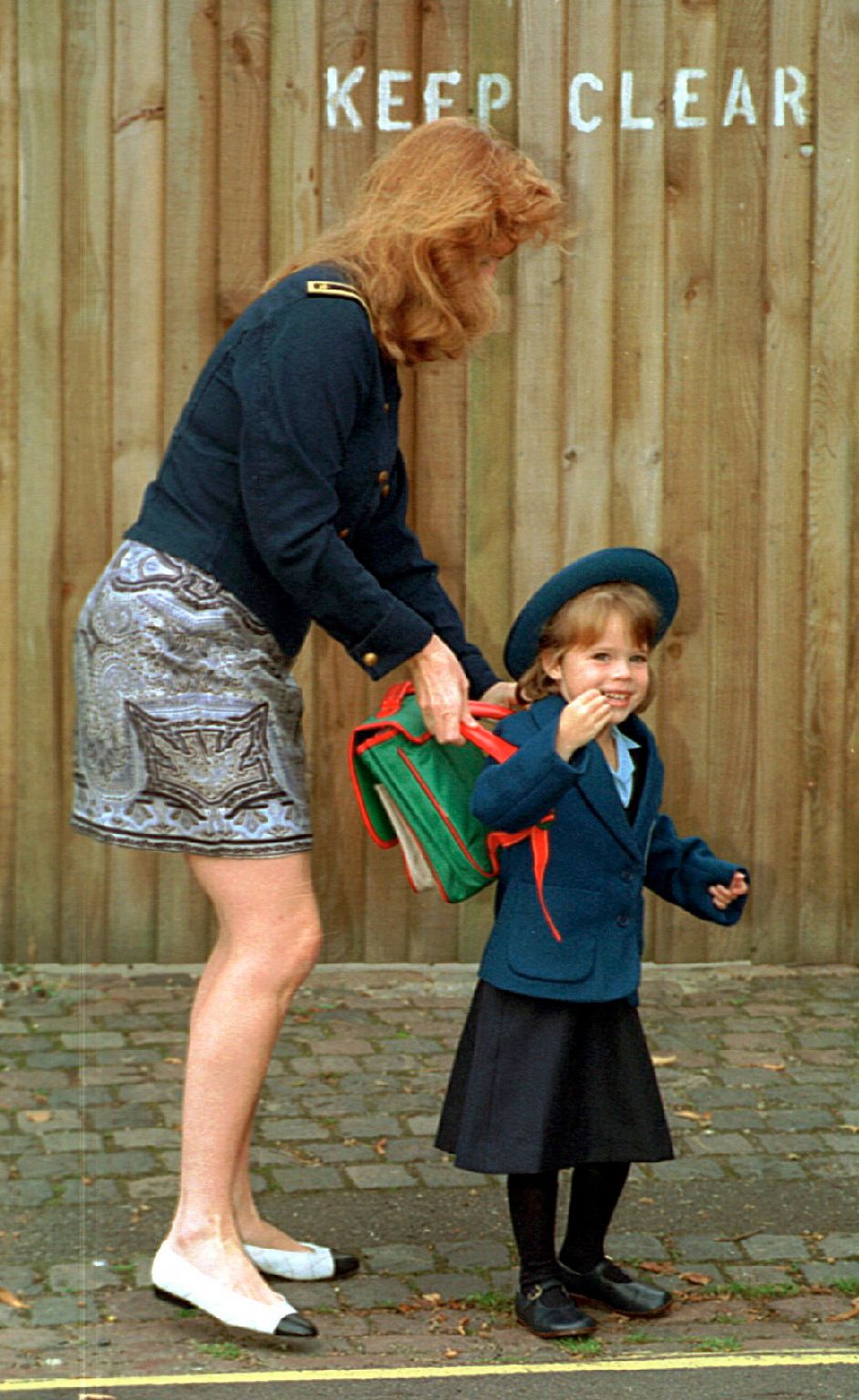 Princess Eugenie's first day at school