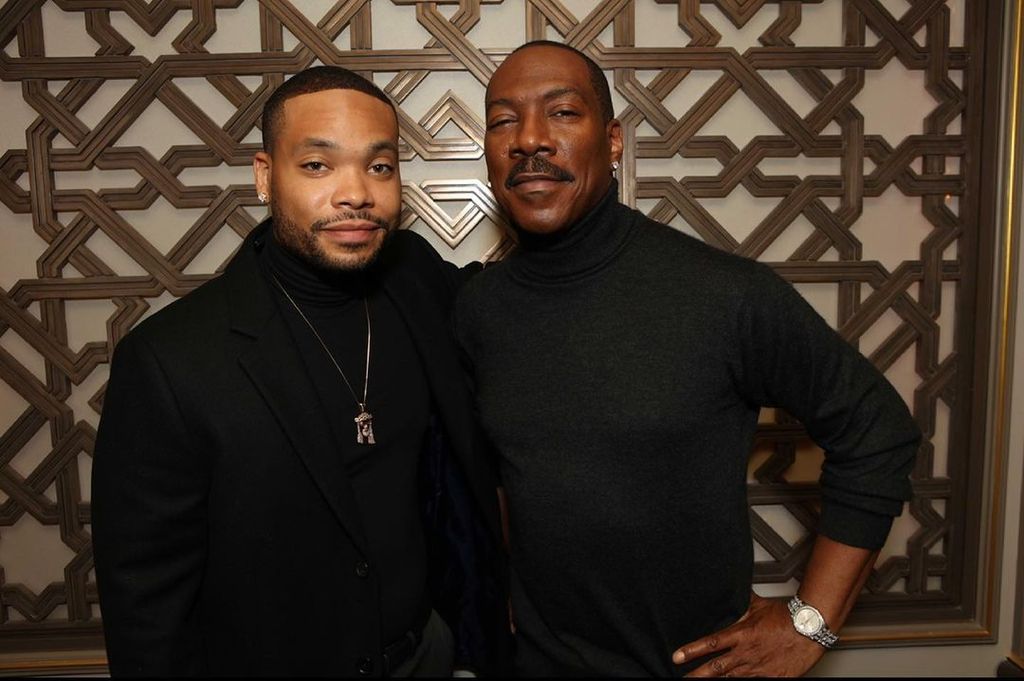 Eric with his father Eddie Murphy