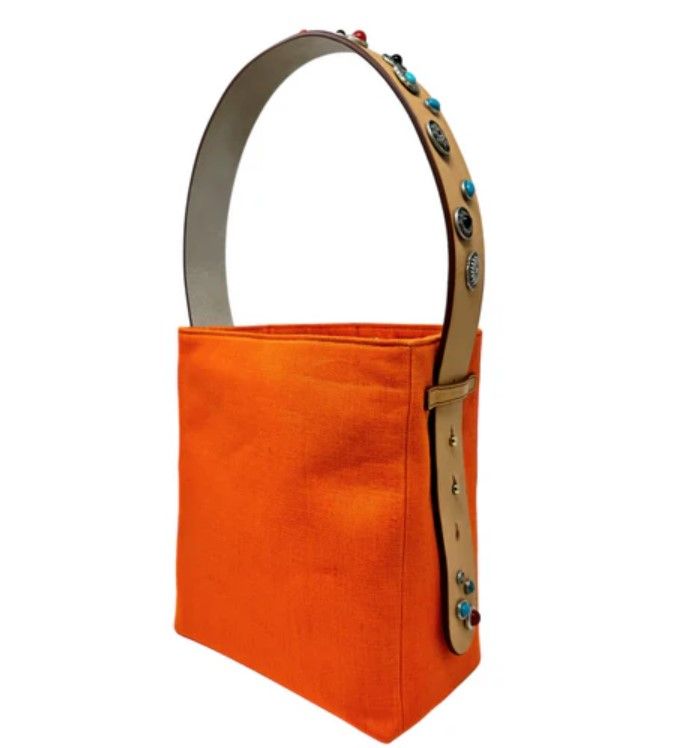 Orange Sophie Habsburg bag worn by Duchess Sophie