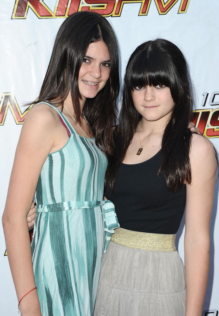 Kendall Jenner and Kylie Jenner in 2009