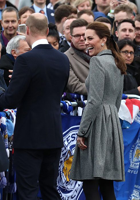 kate prince william laughing