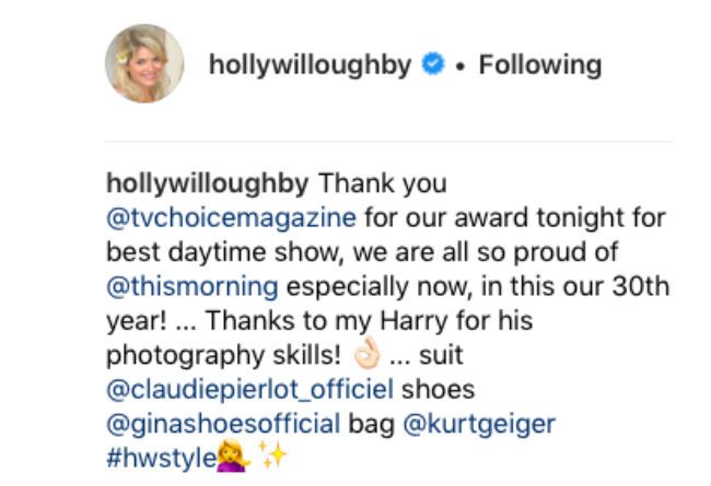 holly willoughby son talent