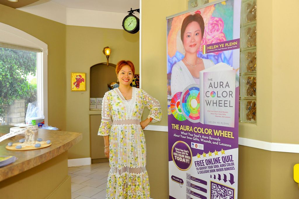 Helen celebrating the launch of her new book