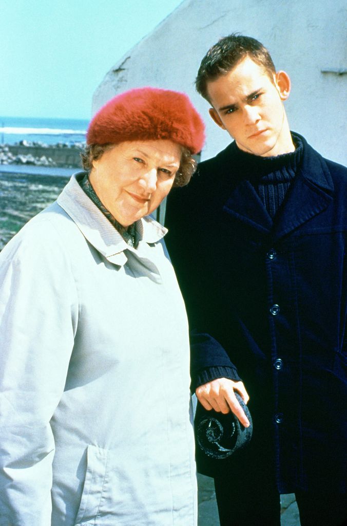 Patricka Routledge et Dominic Monaghan dans une photo de Hetty Wainthropp Investigates