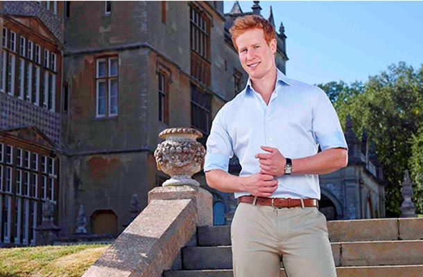 Prince Harry lookalike Matthew Hicks