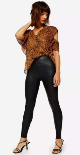 topshop leather trousers