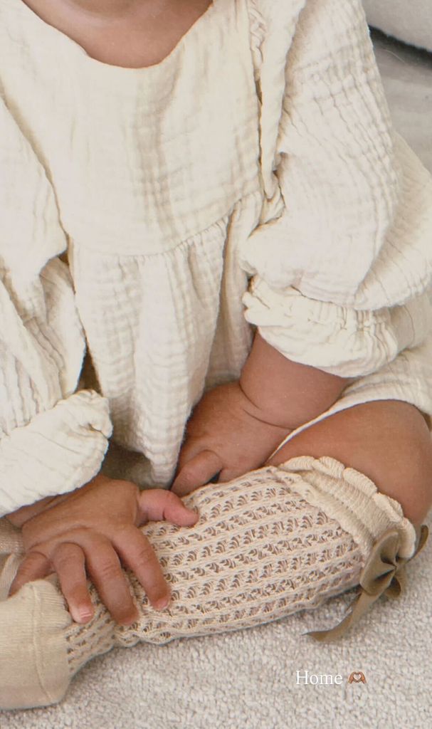 Michelle Keegan's daughter Palma looked so cute in her bow socks