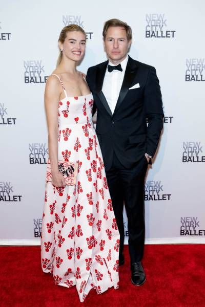 Allie Michler and Will Kopelman on the red carpet