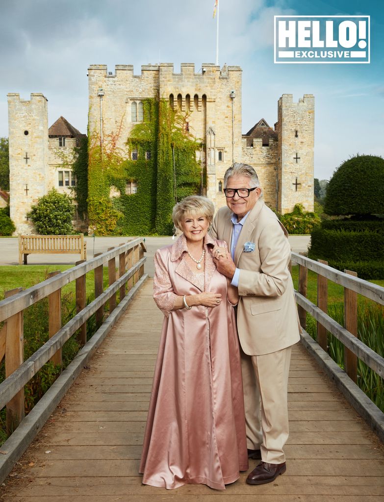 Gloria Hunniford and her husband Stephen Way return to where they got married