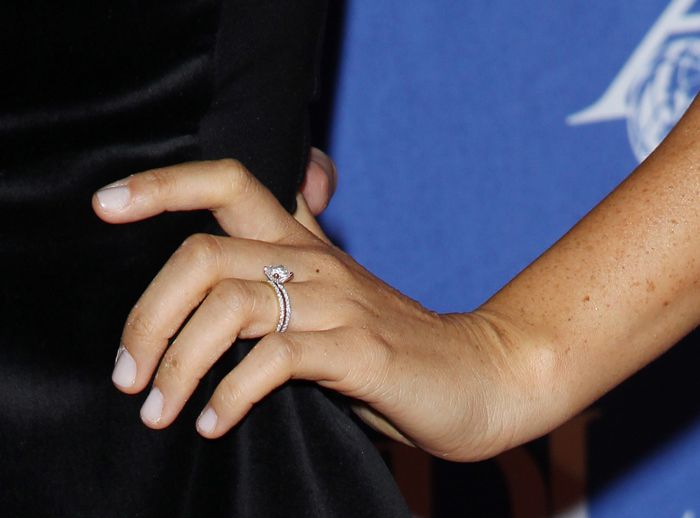 Meghan Markle's Elusive Engagement Ring Is Seen Again After 6 Months