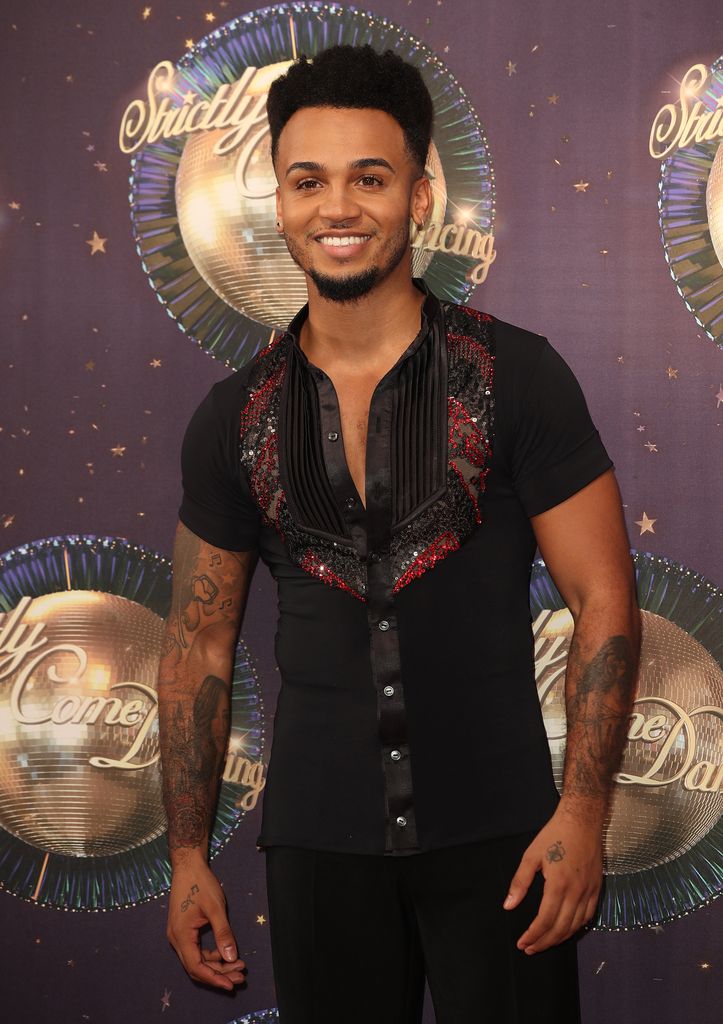 Aston Merrygold attends the 'Strictly Come Dancing 2017'