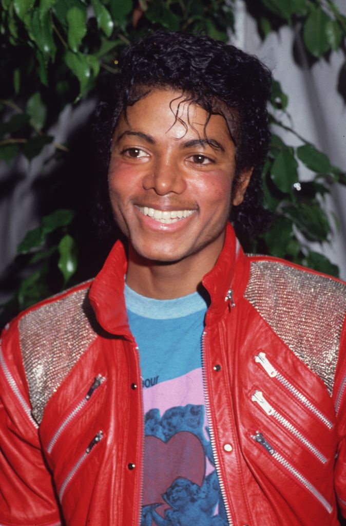 Michael Jackson at the Dream Girls premiere in 1983