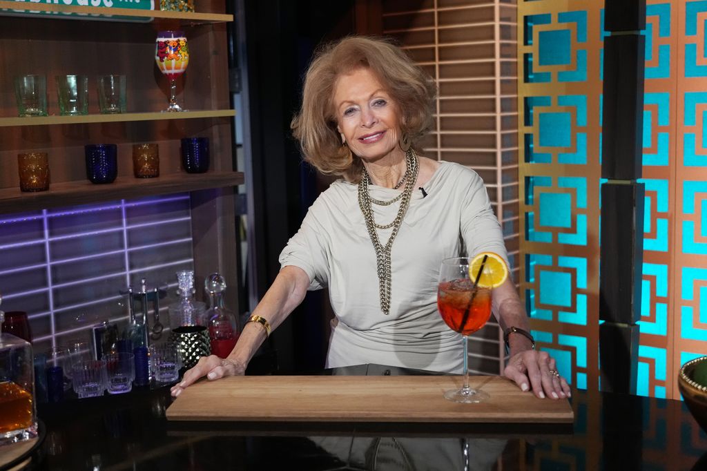 Laurie Cooper pictured during Andy Cohen show