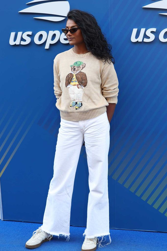 Simone Ashley at the US Open