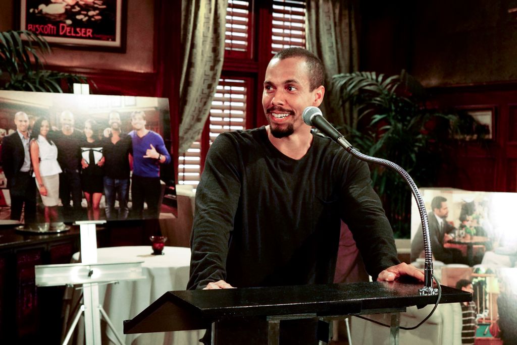 Bryton James in a still from Young & The Restless
