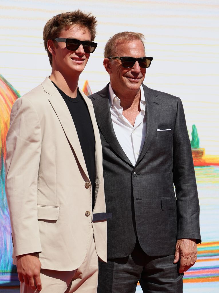 Cayden Wyatt Costner towered over his father Kevin Costner