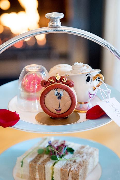 disney beauty and the beast afternoon tea