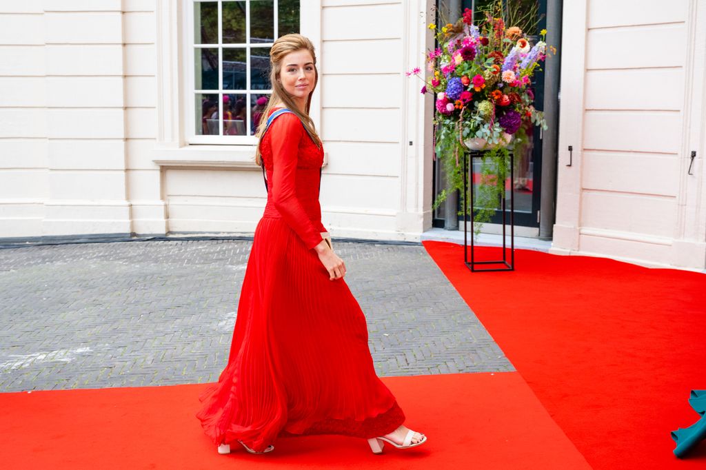 Princess Alexia stunned in a red dress that Queen Maxima first wore more than 20 years ago